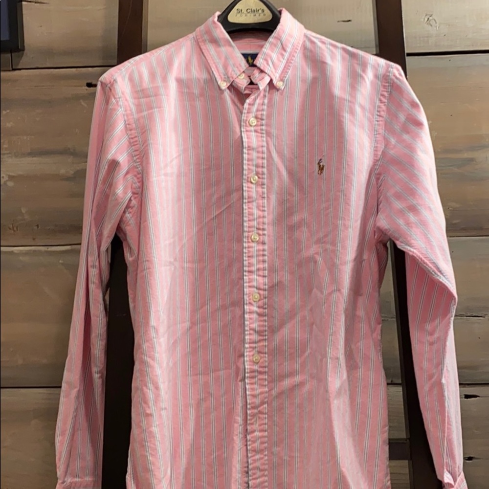 Pink button down Ralph Lauren